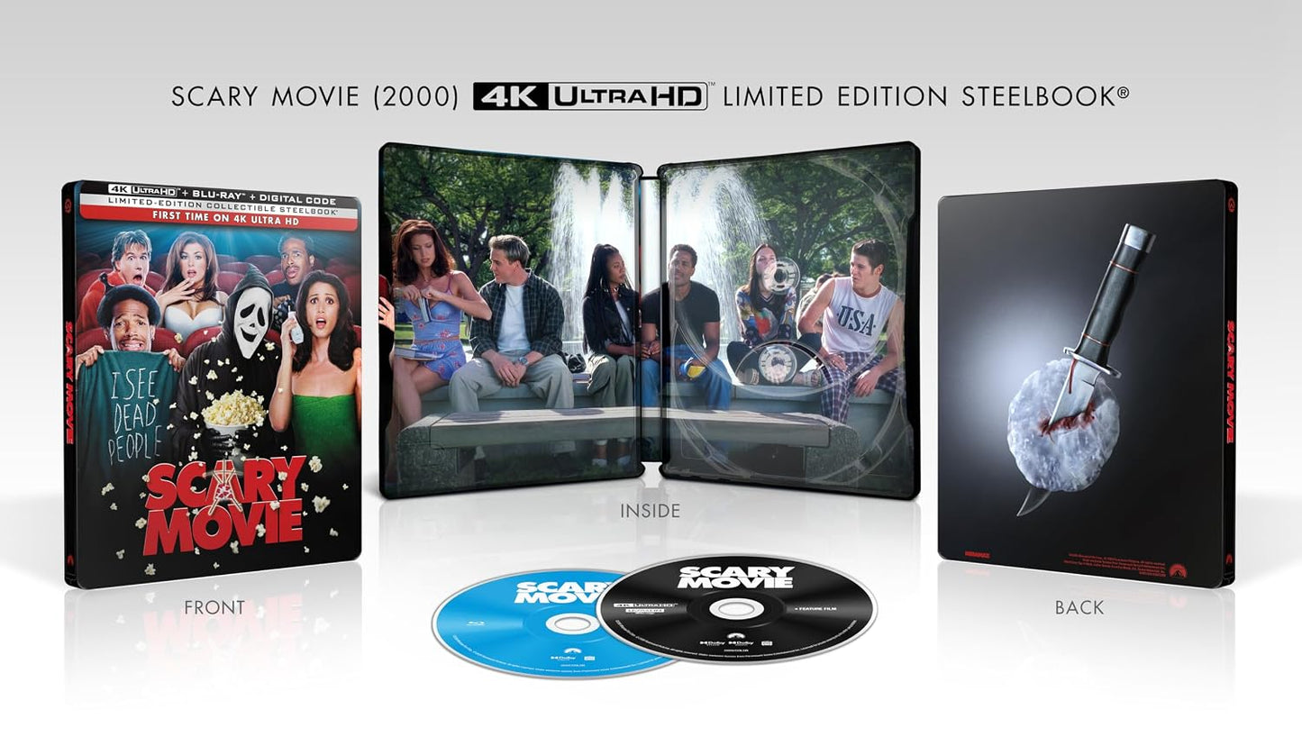 Scary Movie - Limited Edition Steelbook (4K Ultra HD + Blu-ray + Digital)