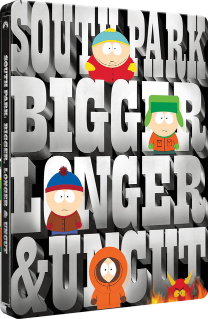 South Park: Bigger, Longer & Uncut - Limited Edition Steelbook (4K Ultra HD + Blu-ray + Digital)
