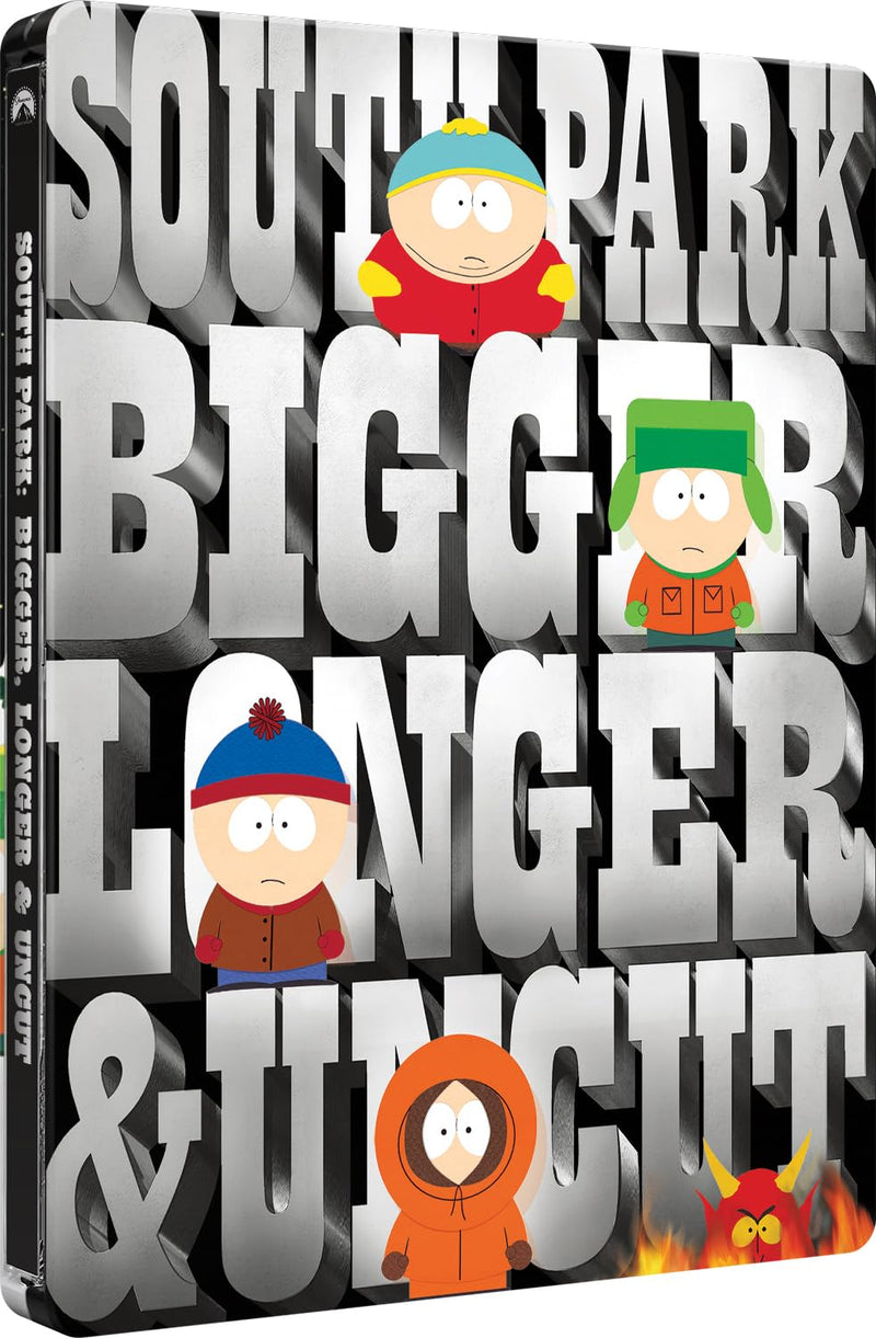 South Park: Bigger, Longer & Uncut - Limited Edition Steelbook (4K Ultra HD + Blu-ray + Digital)-2