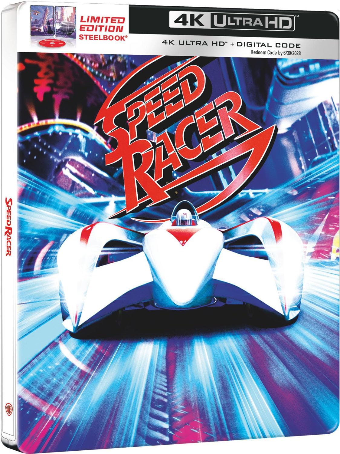 Speed Racer - Limited Edition Steelbook (4K Ultra HD + Digital)