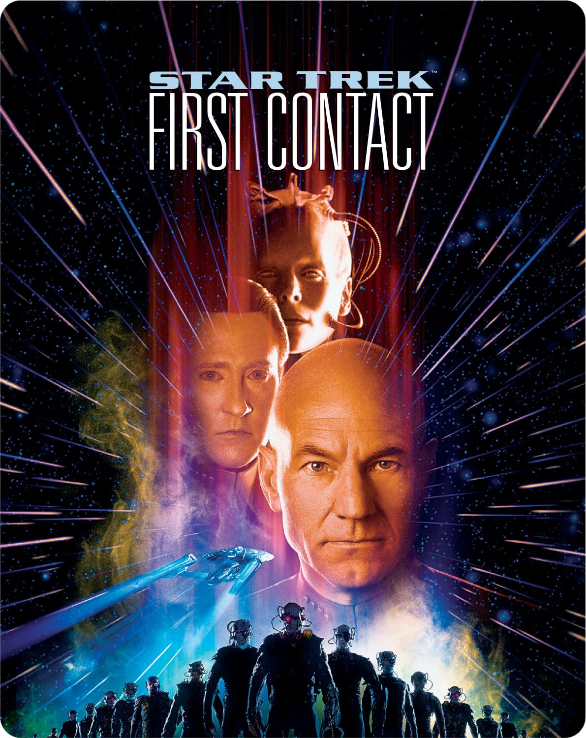 Star Trek: First Contact - 30th Anniversary Steelbook (4K Ultra HD + Blu-ray + Digital)