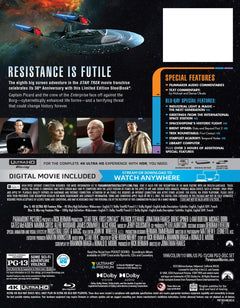 Star Trek: First Contact - 30th Anniversary Steelbook (4K Ultra HD + Blu-ray + Digital)-4
