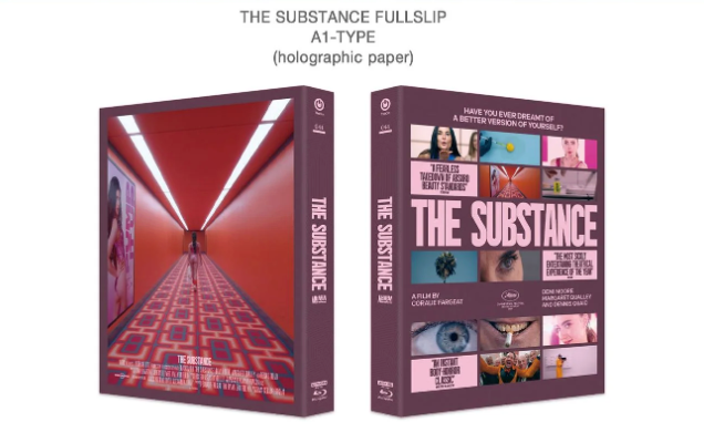 The Substance - Kimchi Exclusive Steelbook [A1 Holo Full Slip] (4K Ultra HD + Blu-ray)