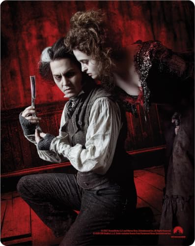 Sweeney Todd limited edition SteelBook detail
