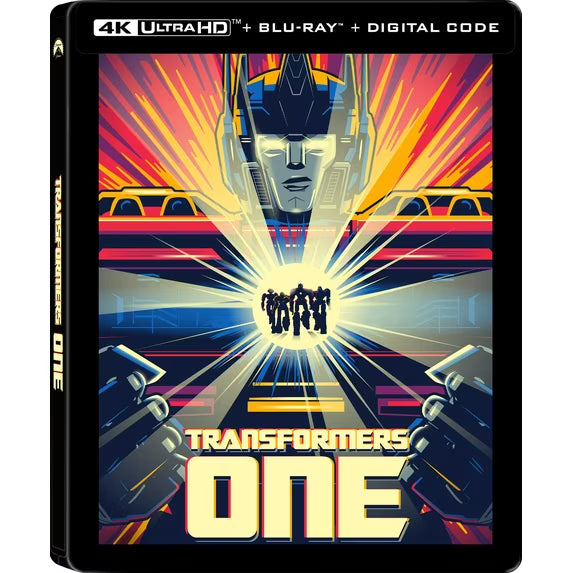Transformers One - Limited Edition Steelbook (4K Ultra HD + Blu-ray + Digital)