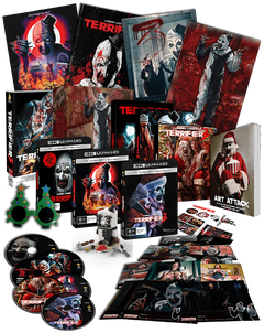 Terrifier - Art Attack 4 Film Collector’s Edition Boxset W/ Collectibles (4K Ultra HD + Blu-ray)-1
