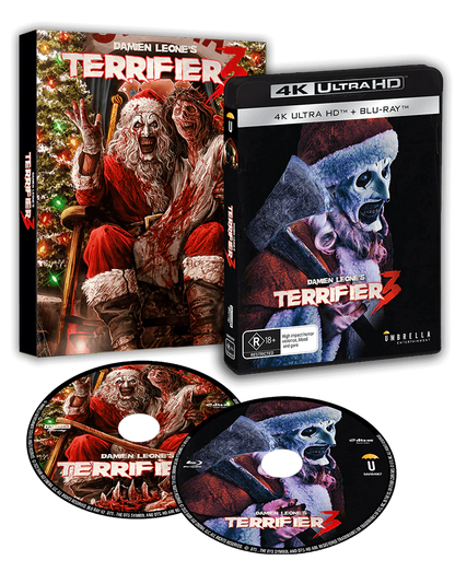 Terrifier - Art Attack 4 Film Collector’s Edition Boxset W/ Collectibles (4K Ultra HD + Blu-ray)