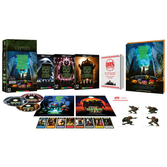 TMNT - Teenage Mutant Ninja Turtles (3 Films) (1990-1993) Movie Collection - Limited Edition (4K UHD)