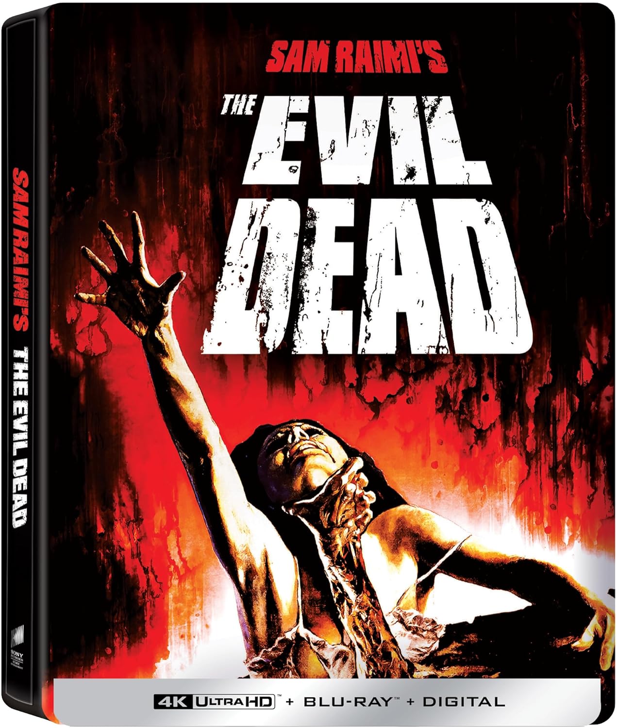 The Evil Dead (1981) - Limited Edition 45th Anniversary Steelbook (4K Ultra HD + Blu-ray + Digital)