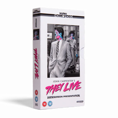 Vice Press: They Live VHS (We Sleep White Tape Slip Case Edition) Limited Edition /500-1