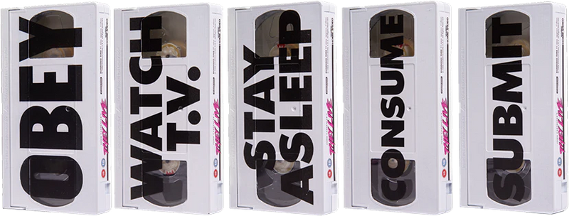 Vice Press: They Live VHS (We Sleep White Tape Slip Case Edition) Limited Edition /500-2