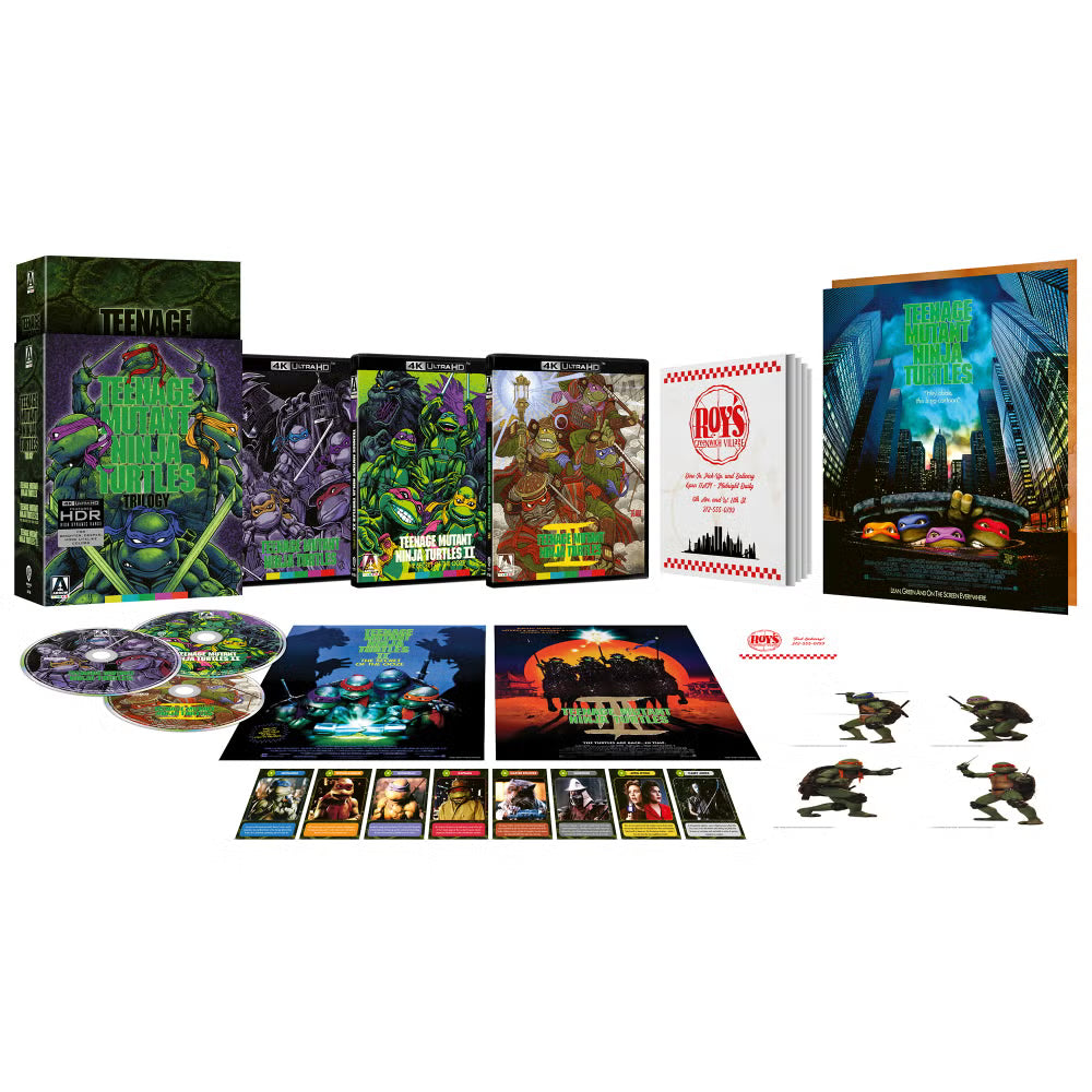TMNT - Teenage Mutant Ninja Turtles (3 Films) (1990-1993) Movie Collection - Limited Edition (4K UHD)