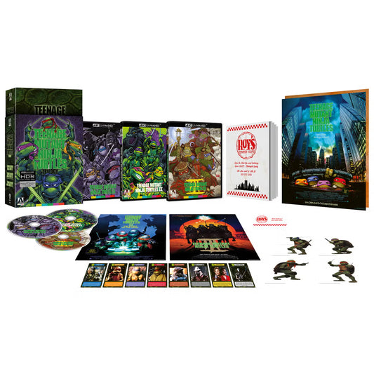 TMNT - Teenage Mutant Ninja Turtles (3 Films) (1990-1993) Movie Collection - Limited Edition (4K UHD)