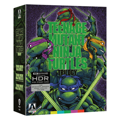 TMNT - Teenage Mutant Ninja Turtles (3 Films) (1990-1993) Movie Collection - Limited Edition (4K UHD)