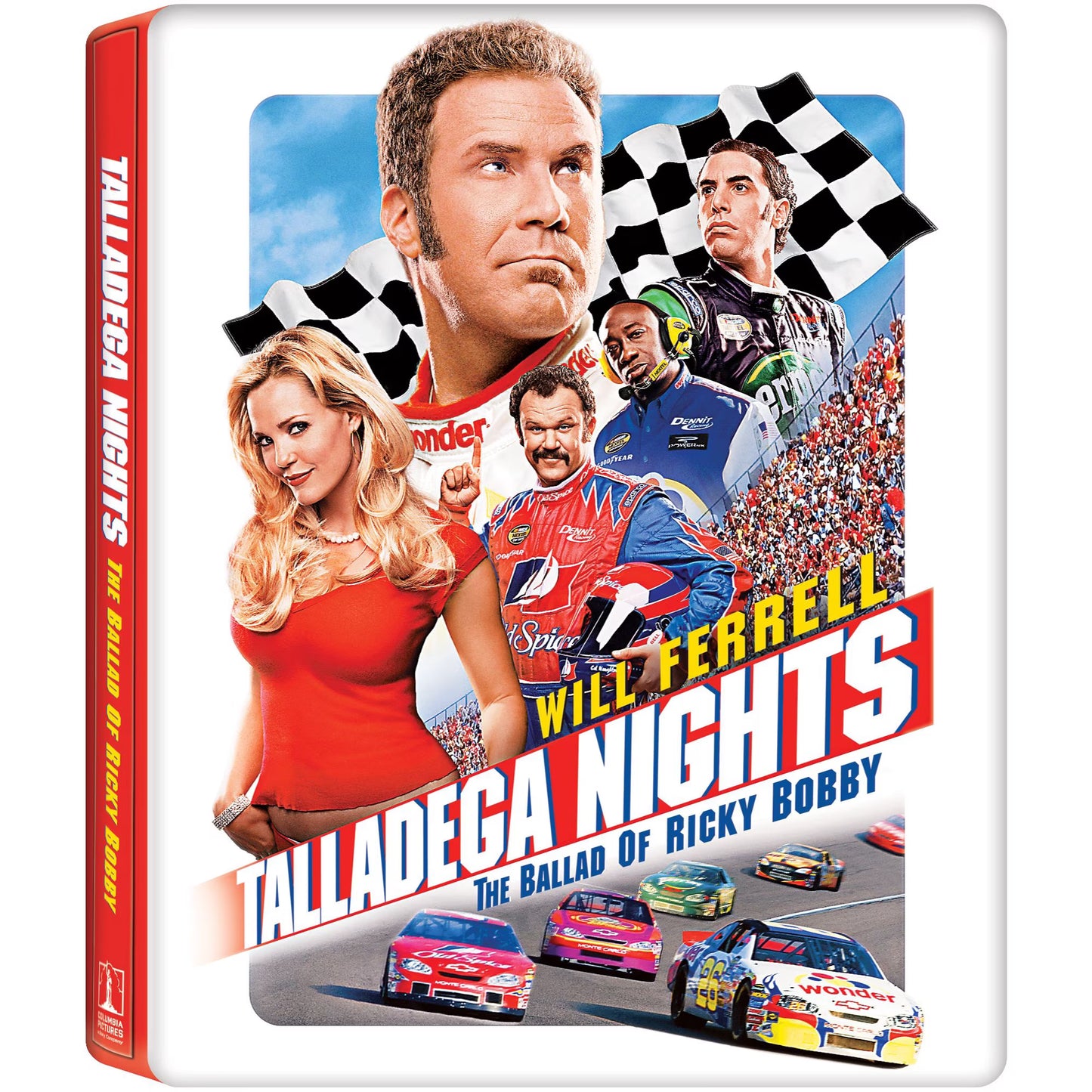 Talladega Nights: The Ballad of Ricky Bobby - 20th Anniversary Steelbook (4K Ultra HD + Blu-ray + Digital)