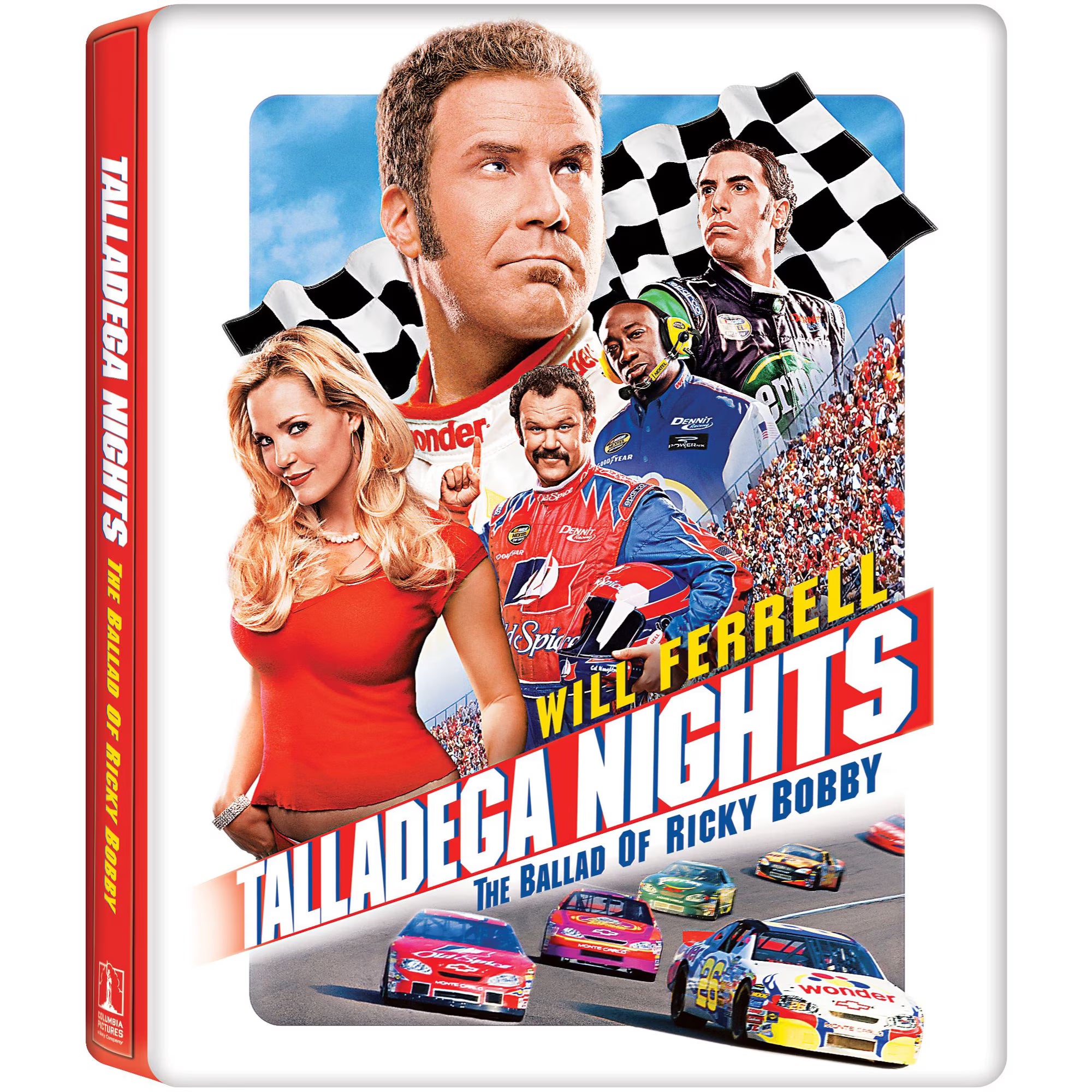 Talladega Nights: The Ballad of Ricky Bobby - 20th Anniversary Steelbook (4K Ultra HD + Blu-ray + Digital)-3