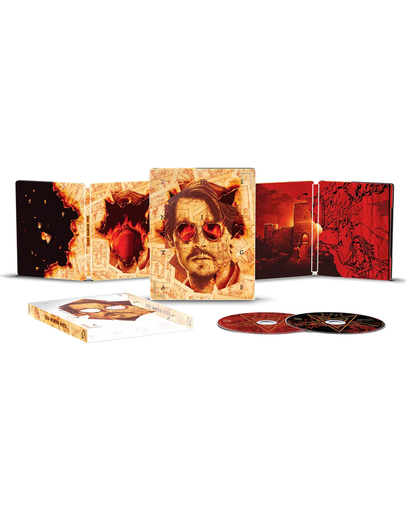 The Ninth Gate - Limited Edition Steelbook (4K Ultra HD + Blu-ray + Digital)-1