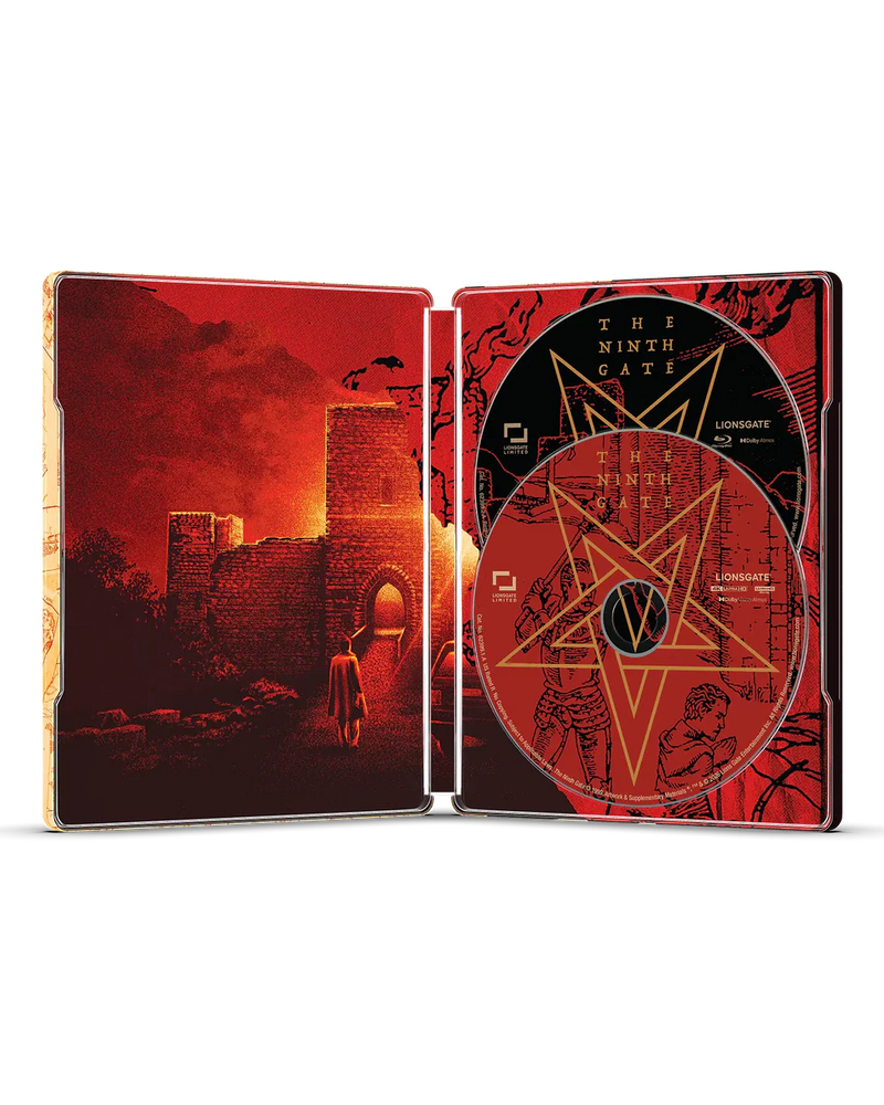 The Ninth Gate - Limited Edition Steelbook (4K Ultra HD + Blu-ray + Digital)-4