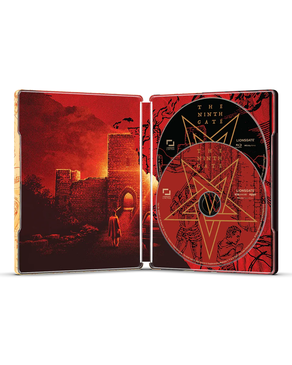 The Ninth Gate - Limited Edition Steelbook (4K Ultra HD + Blu-ray + Digital)-4