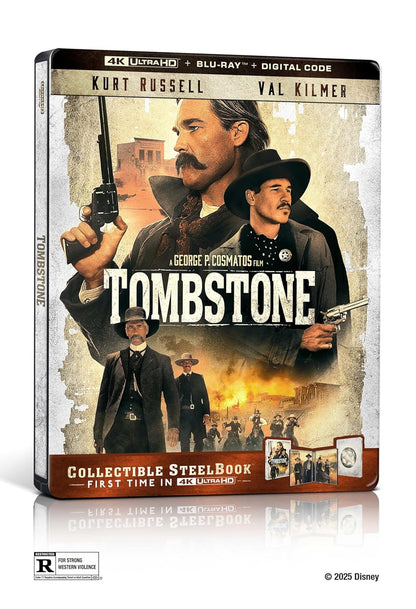 Tombstone - Steelbook [4K UHD + Blu-ray + Digital]