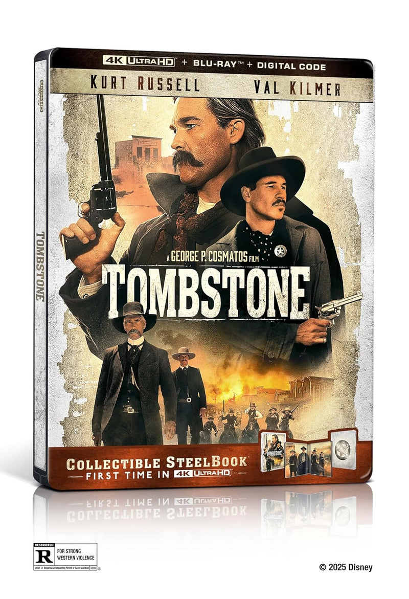 Tombstone - Limited Edition Steelbook (4K Ultra HD + Blu-ray + Digital)-2