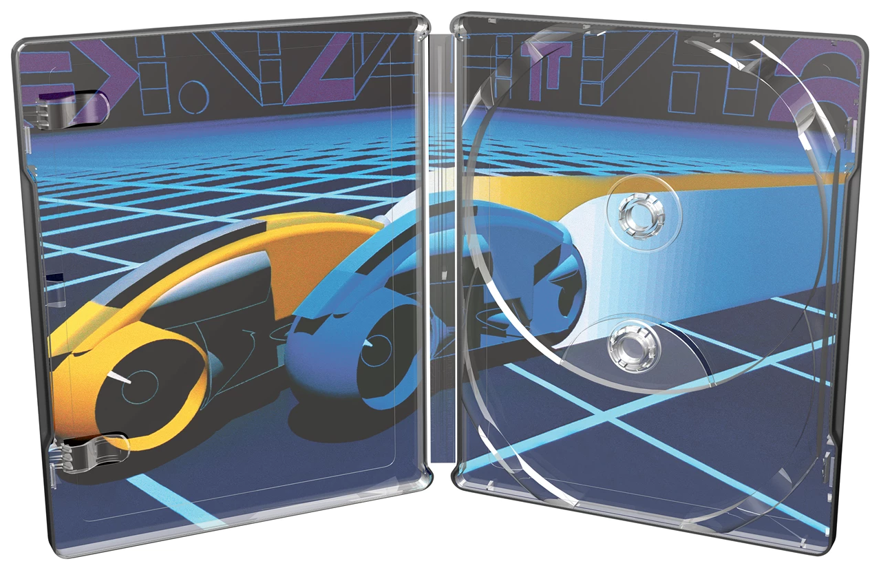 Tron - Limited Edition Steelbook (4K Ultra HD + Blu-ray)-4