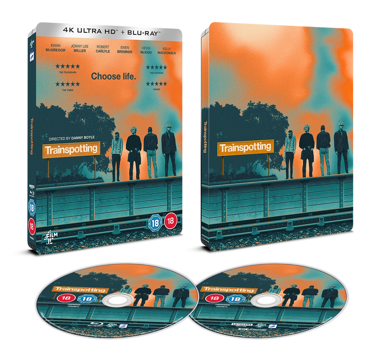 Trainspotting - Limited Edition Steelbook (4K Ultra HD + Blu-ray)
