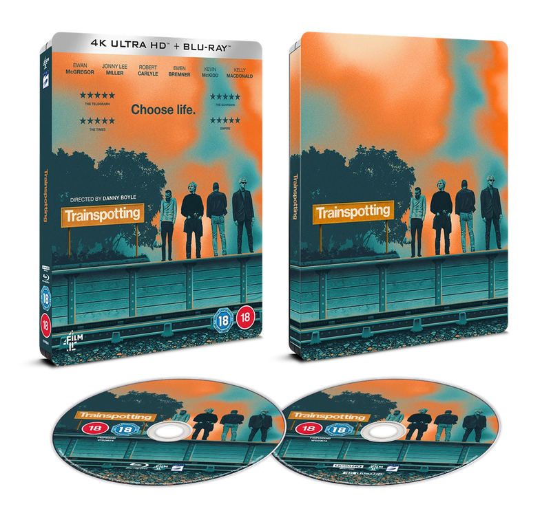 Trainspotting - Limited Edition Steelbook (4K Ultra HD + Blu-ray)-1