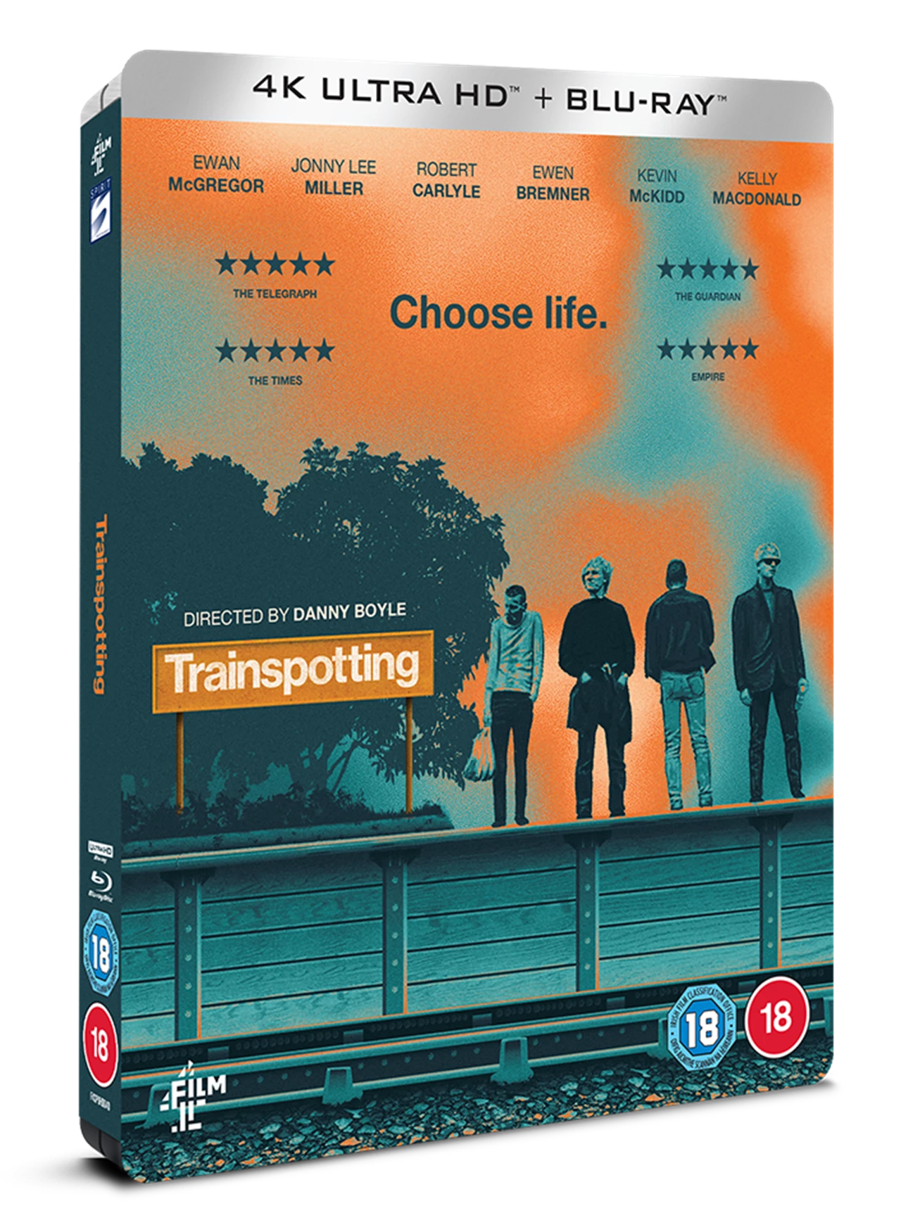 Trainspotting - Limited Edition Steelbook (4K Ultra HD + Blu-ray)-3