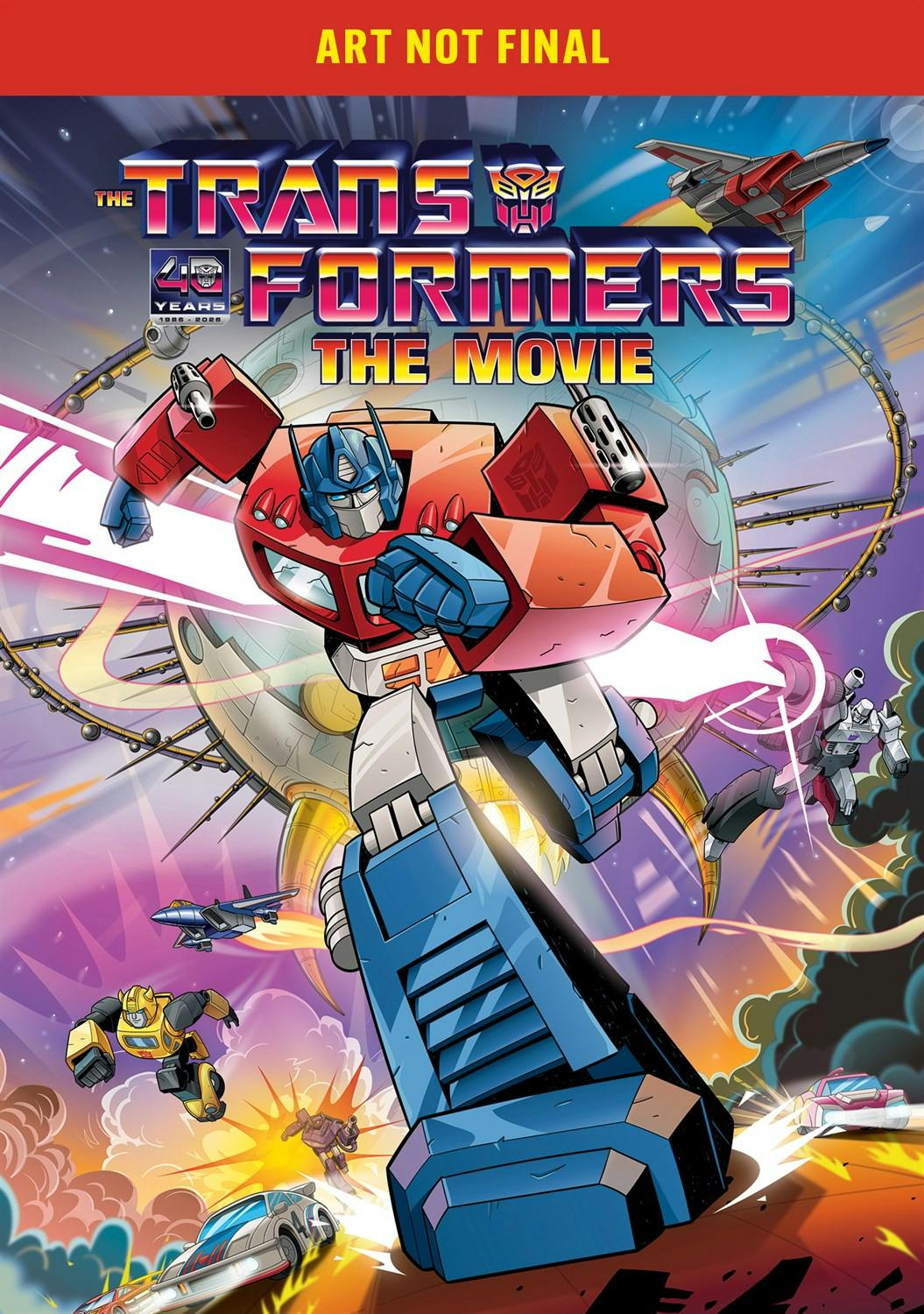 The Transformers: The Movie - 40th Anniversary Limited Edition Steelbook (4K Ultra HD + Blu-ray)