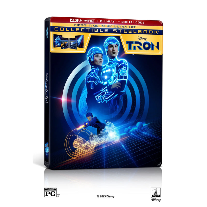 Tron - Limited Edition Steelbook (4K UHD + Blu-ray + Digital)-1