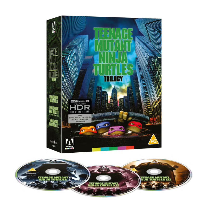 TMNT - Teenage Mutant Ninja Turtles (3 Films) (1990-1993) Movie Collection - Limited Edition (4K UHD)-2