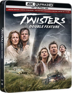 Twisters Double Feature - Limited Edition 2-Movie Steelbook (4K Ultra HD)-2