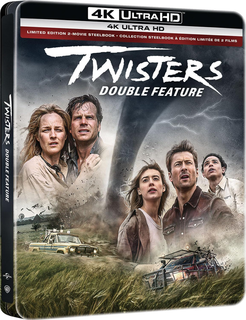 Twisters Double Feature - Limited Edition 2-Movie Steelbook (4K Ultra HD)-2