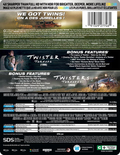 Twisters Double Feature - Limited Edition 2-Movie Steelbook (4K Ultra HD)-3