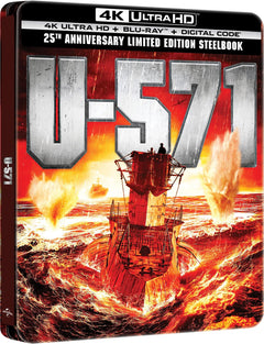 U-571 - Limited Edition Steelbook (4K Ultra HD + Blu-ray + Digital)-2