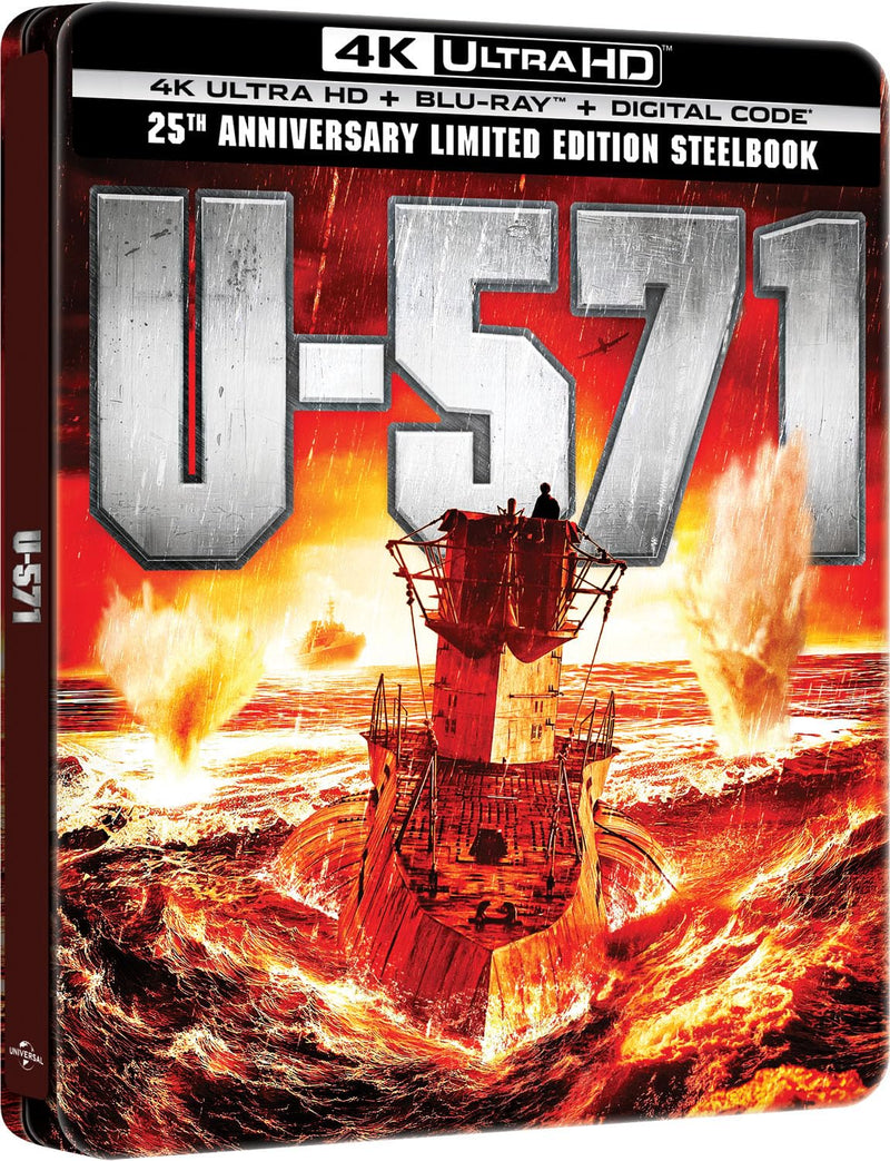 U-571 - Limited Edition Steelbook (4K Ultra HD + Blu-ray + Digital)-2