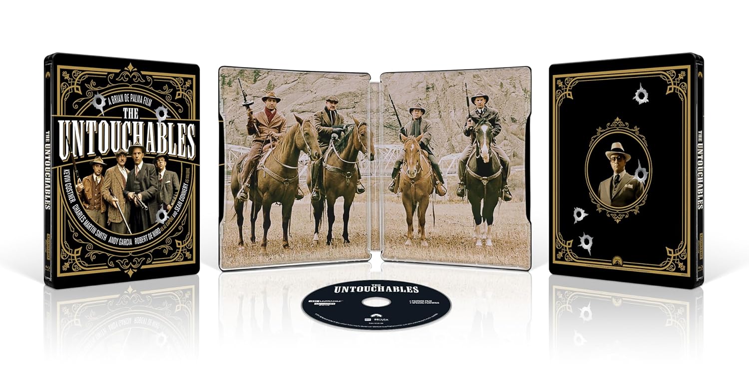 The Untouchables - Limited Edition Steelbook (4K Ultra HD + Digital)