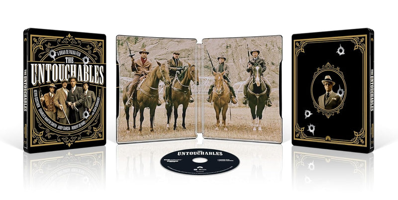 The Untouchables - Limited Edition Steelbook (4K Ultra HD + Digital)-1