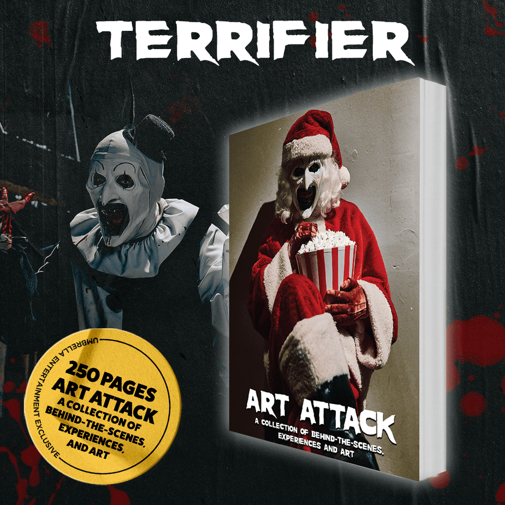 Terrifier Art Attack Collector's Edition physical product packaging