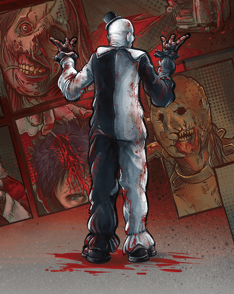 Terrifier Art Attack Collector's Edition physical product packaging