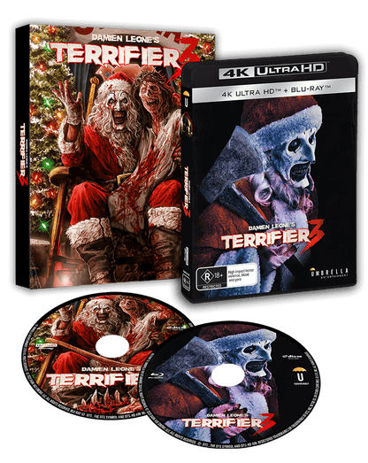 Terrifier Art Attack Collector's Edition physical product packaging