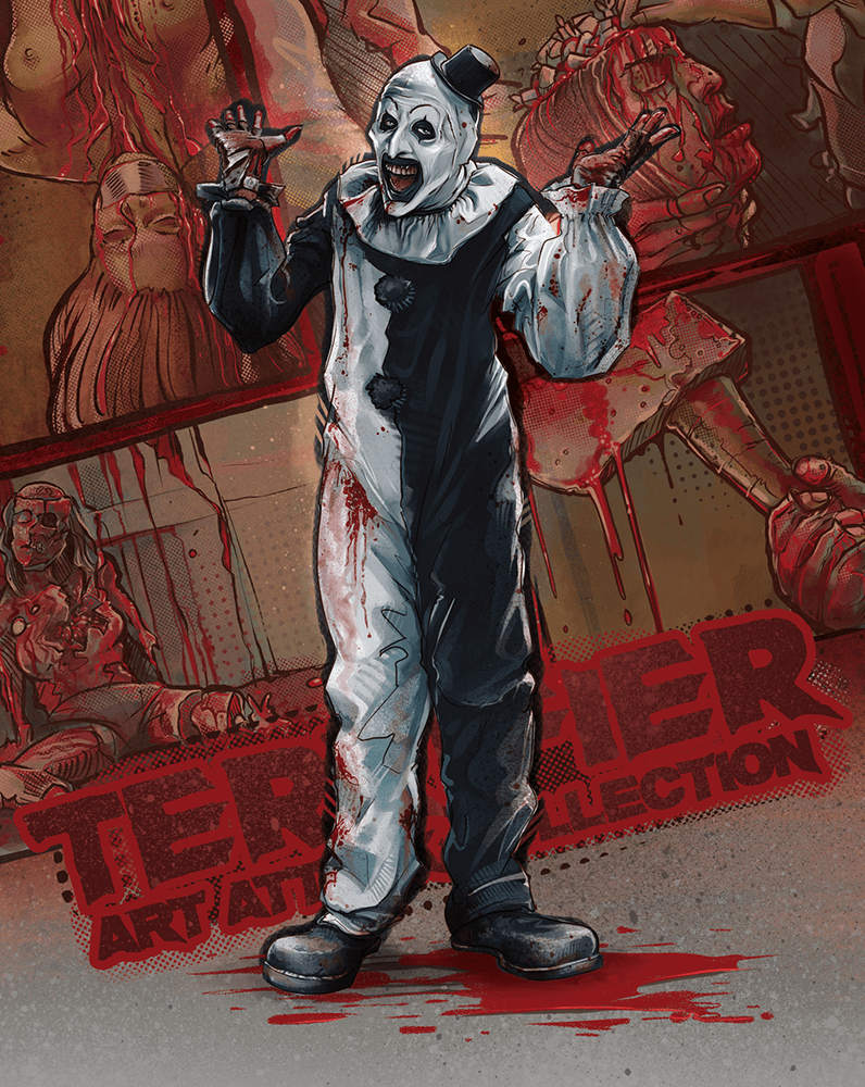 Terrifier Art Attack Collector's Edition physical product packaging