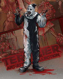 Terrifier Art Attack Collector's Edition physical product packaging