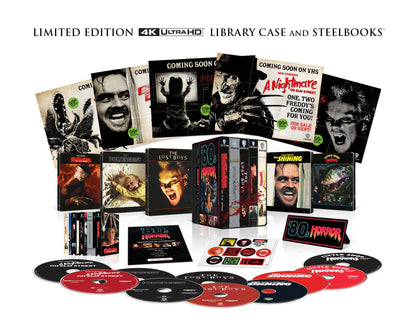 80's Horror Collection library case and steelbooks