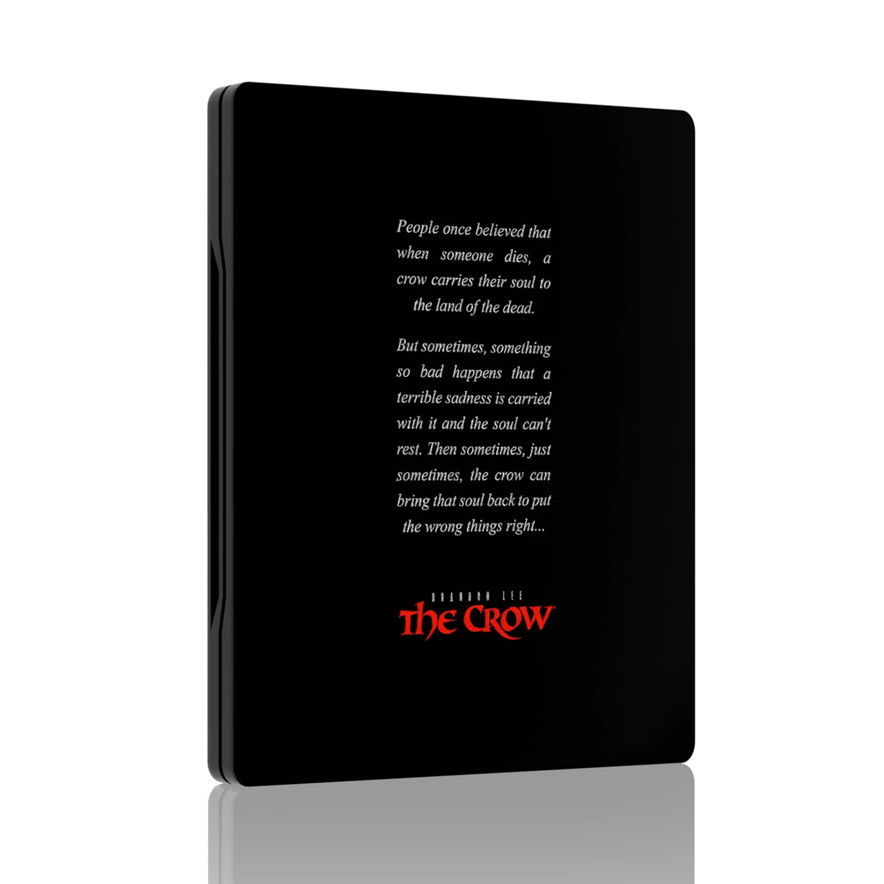 The Crow Limited Edition Matt Ferguson Steelbook physical product image 4