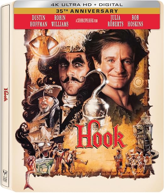 Hook 35th Anniversary Edition 4K SteelBook front packaging