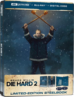 Die Hard 2 (1990) - Limited Edition Steelbook (4K Ultra HD + Blu-ray + Digital) — physical packaging