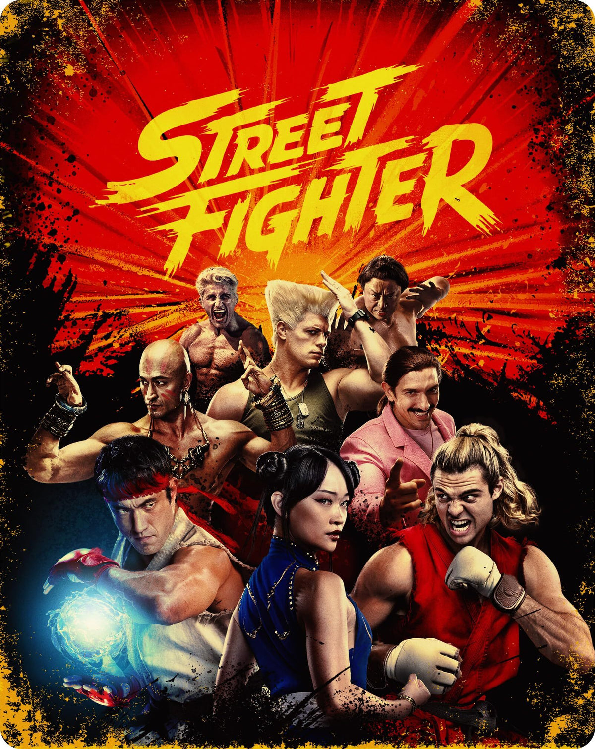 Street Fighter - Select Your Champion Steelbook (4K Ultra HD + Blu-ray + Digital) — physical packaging