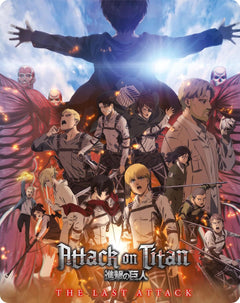 Attack on Titan: The Last Attack - Limited Edition Steelbook (4K Ultra HD + Blu-ray) — physical packaging